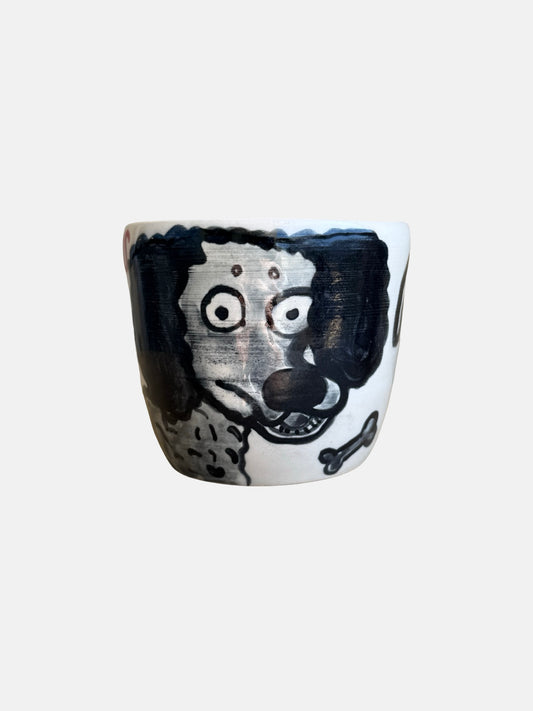 Hand-Painted Dog Mug