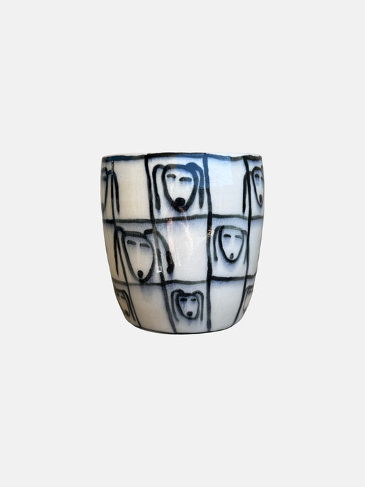 Hand-Painted Dog Mug