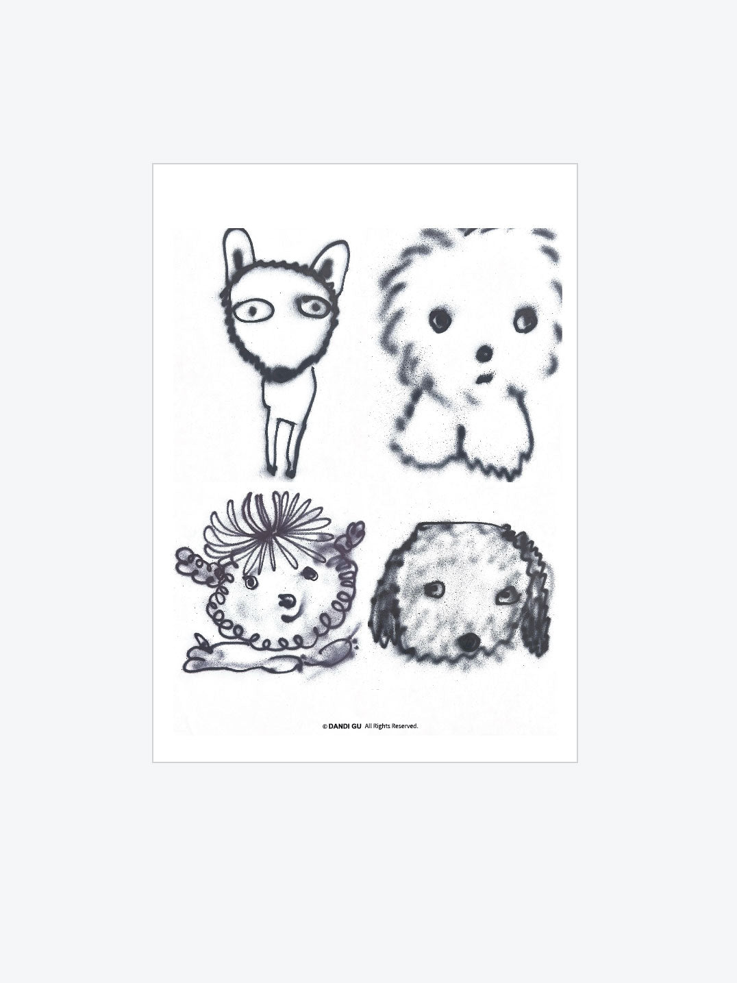 Art Prints_ Cats and Dogs