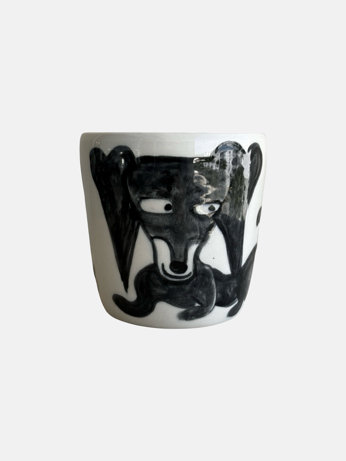Hand-Painted Dog Mug