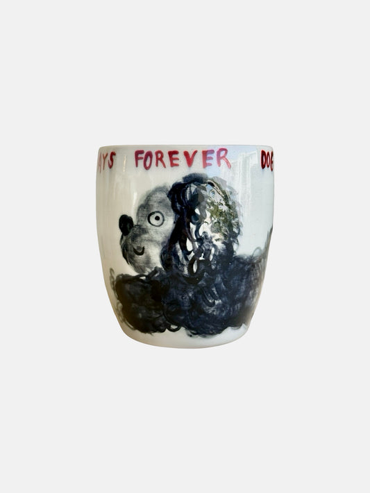 Hand-Painted Dog Mug