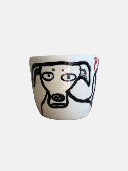 Hand-Painted Dog Mug
