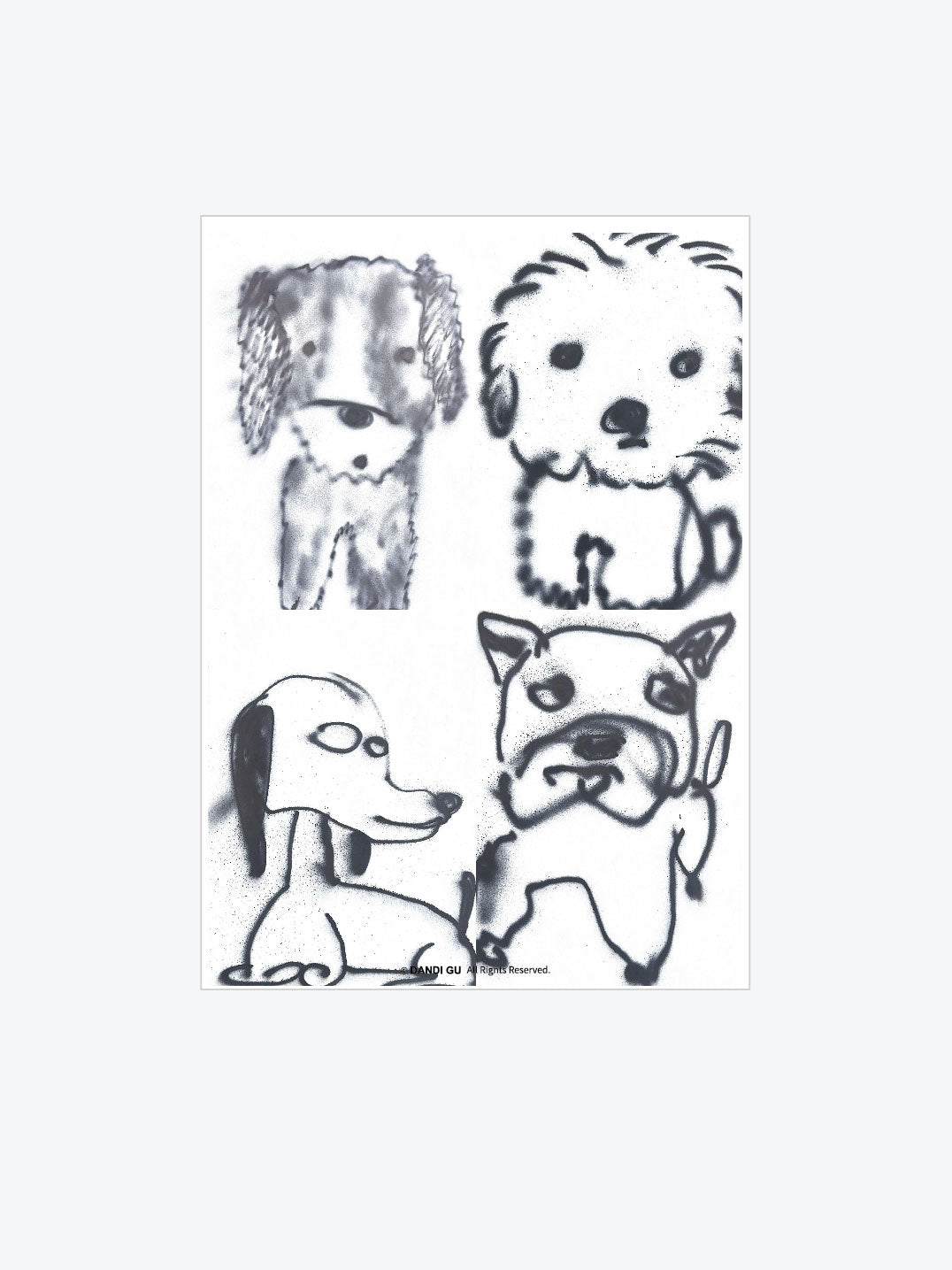 Art Prints_ Cats and Dogs