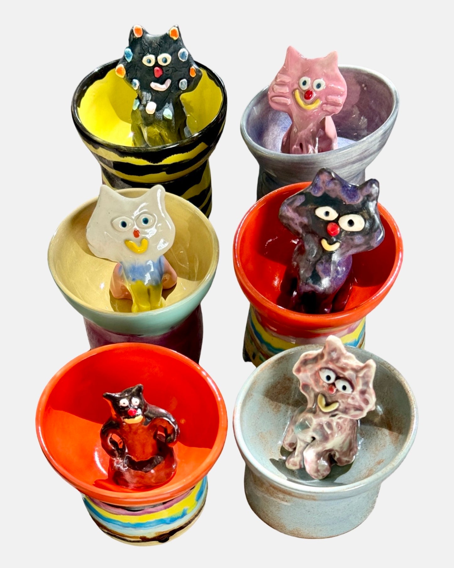 Handmade Cat Bowl